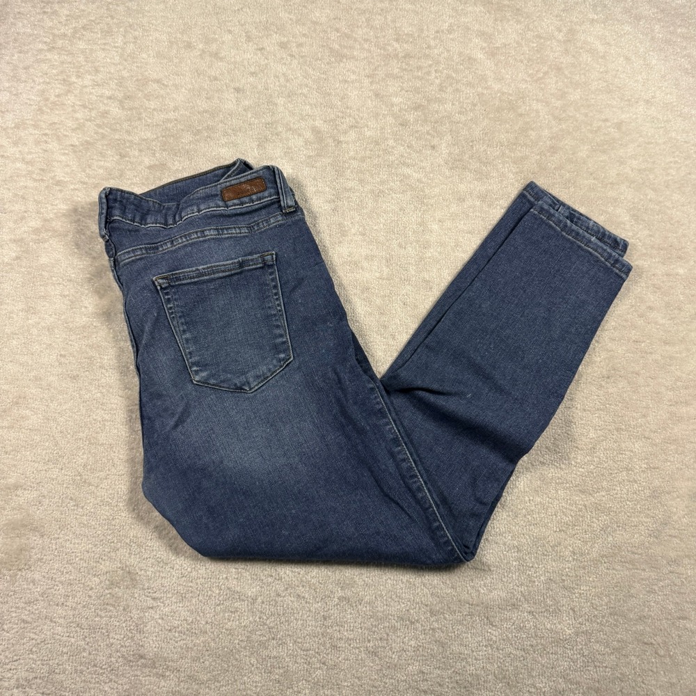 JUST USA Jeans Women 31 Blue JP862 Slim Ankle Medium Wash Stretch Denim Mid Rise